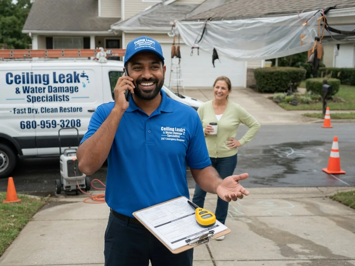 Ceiling Leak Cleanup West Lafayette, IN FAQs